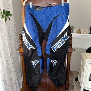 Fox 180 Racing Motorcross Pants men’s Size 34 Blue Black